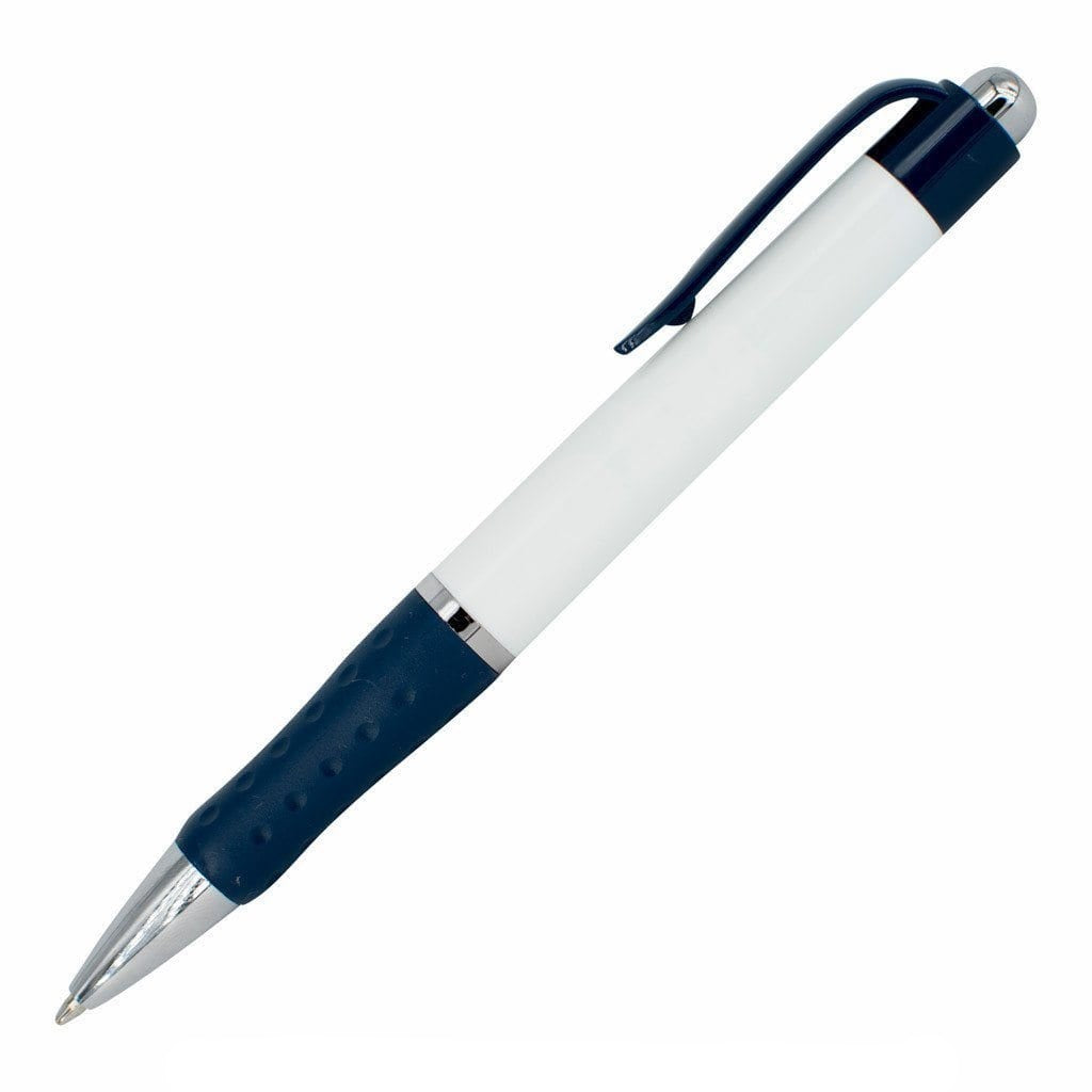 White Xpress Odyssey Blue Trim / Black Ink