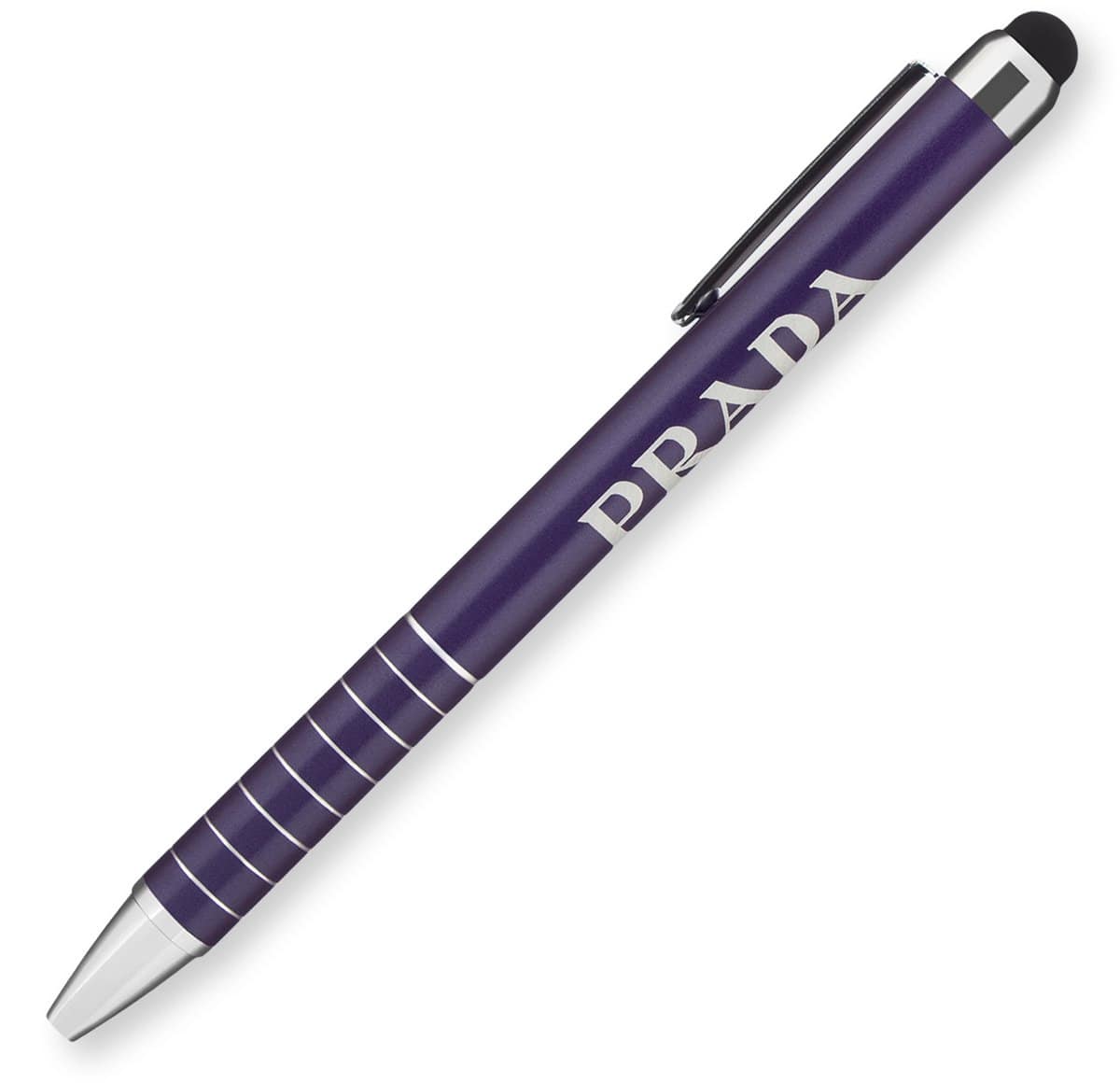 Xpress Eos - Stylus Aluminum Pen Matte Purple / Black Ink