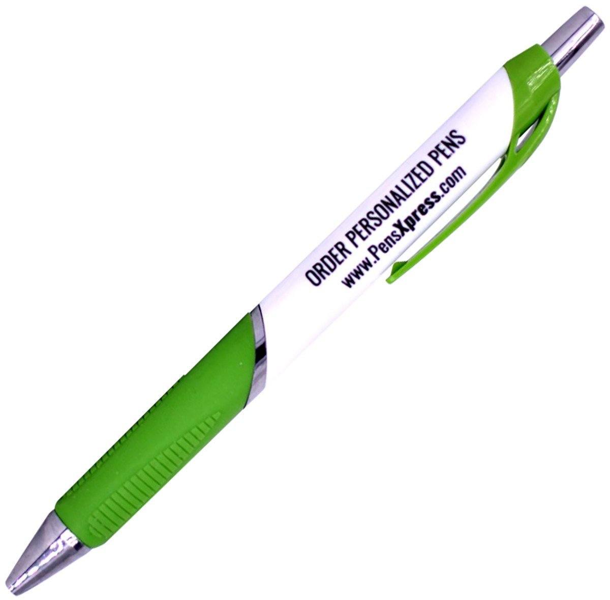 Xpress Spade Gel Pens Green / Black Ink